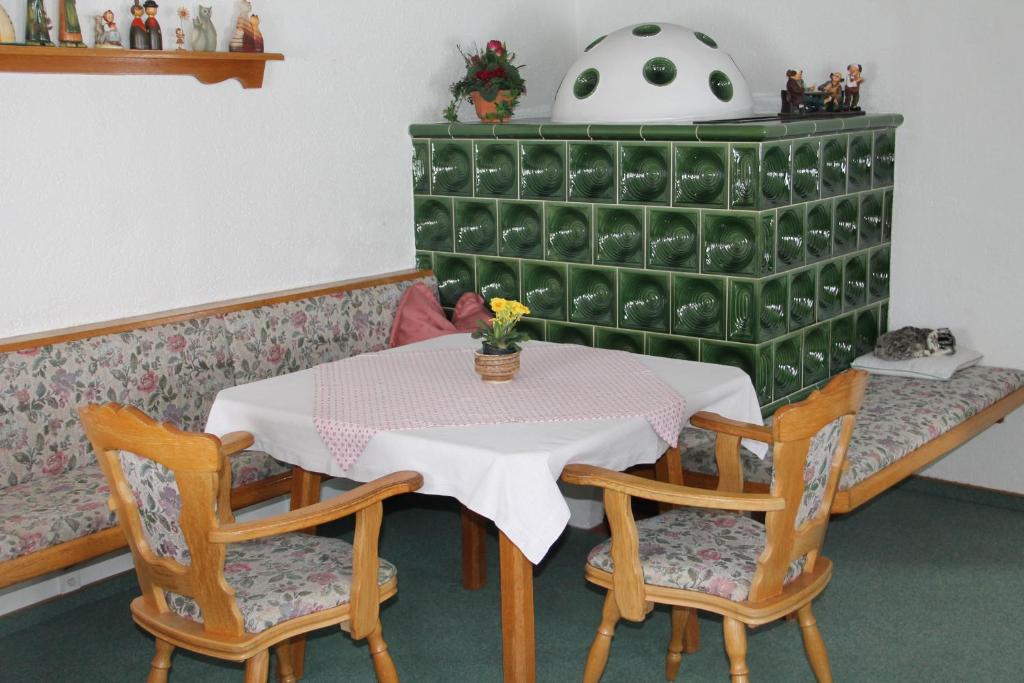 Posezení v ubytování Landhaus Müller