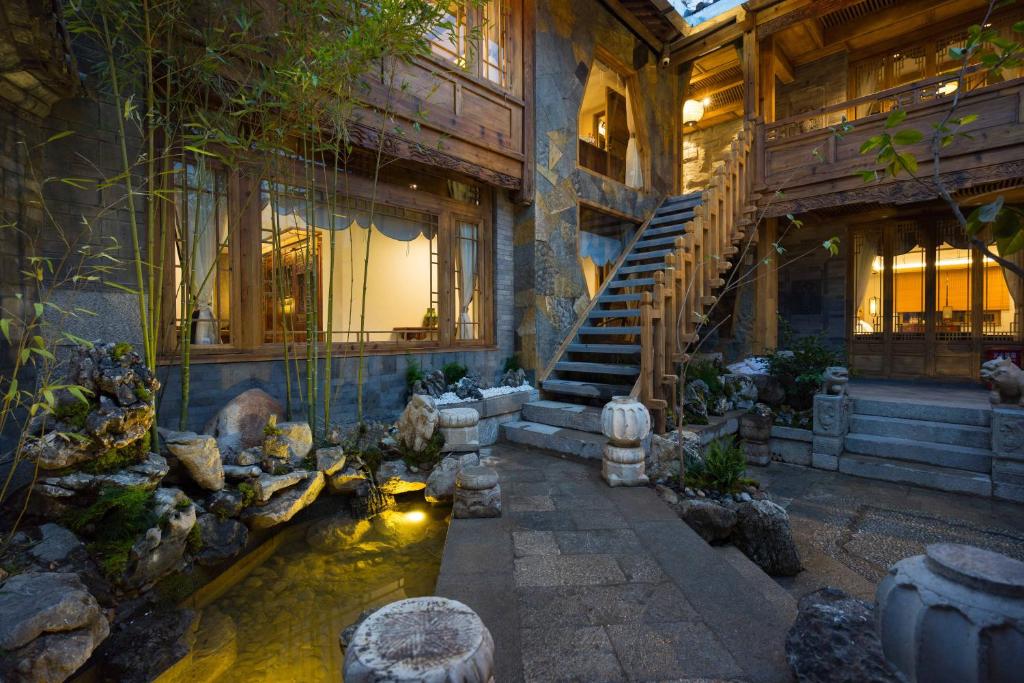 Zahrada ubytování Lijiang Zen Garden Hotel