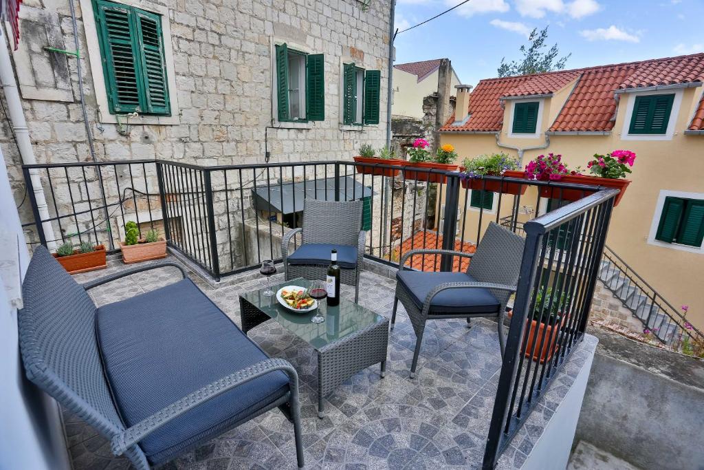 Balkón nebo terasa v ubytování Luxury apartment Lioness
