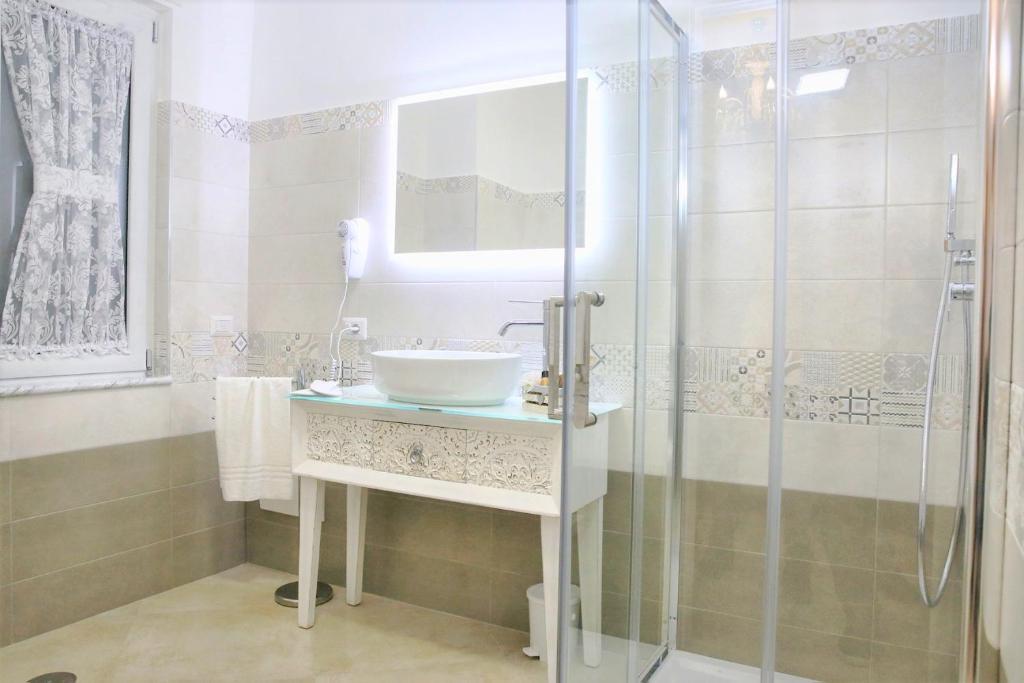 Kúpeľňa v ubytovaní B&B Pompei Olympus