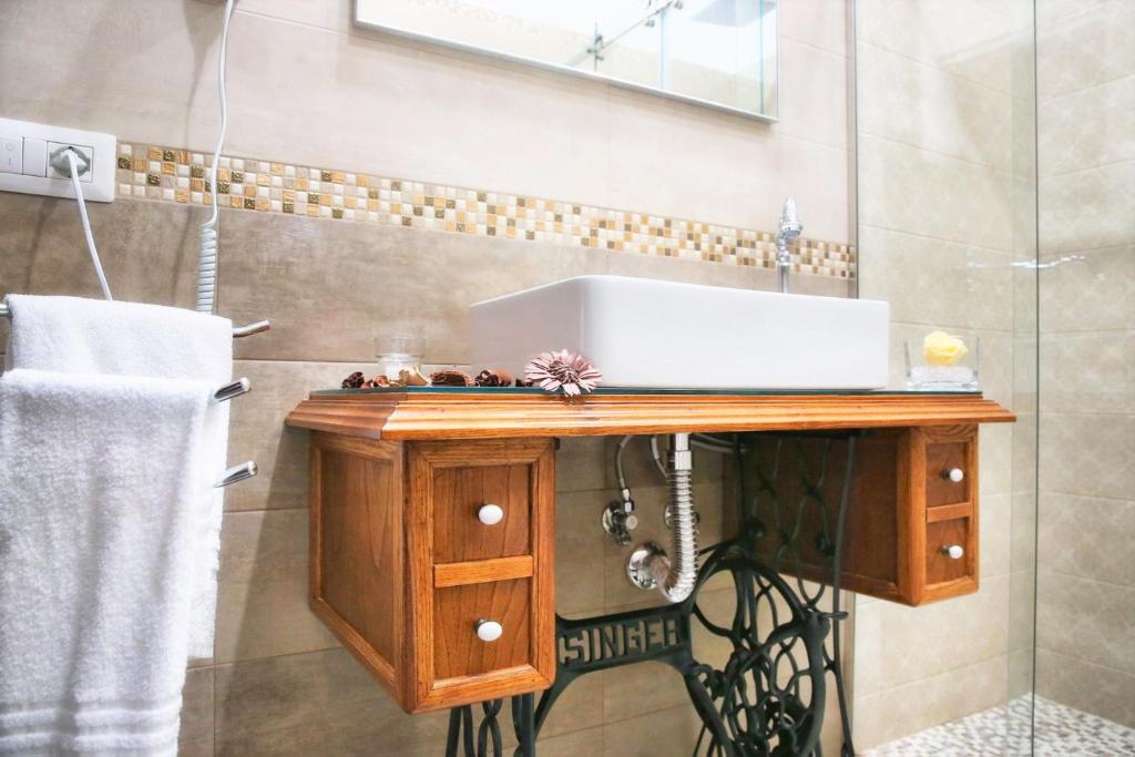 Kúpeľňa v ubytovaní B&B Pompei Olympus