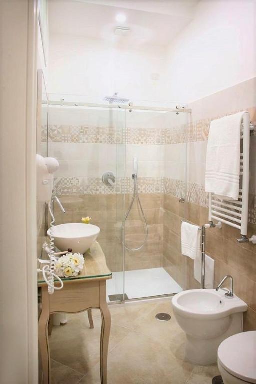 Kúpeľňa v ubytovaní B&B Pompei Olympus