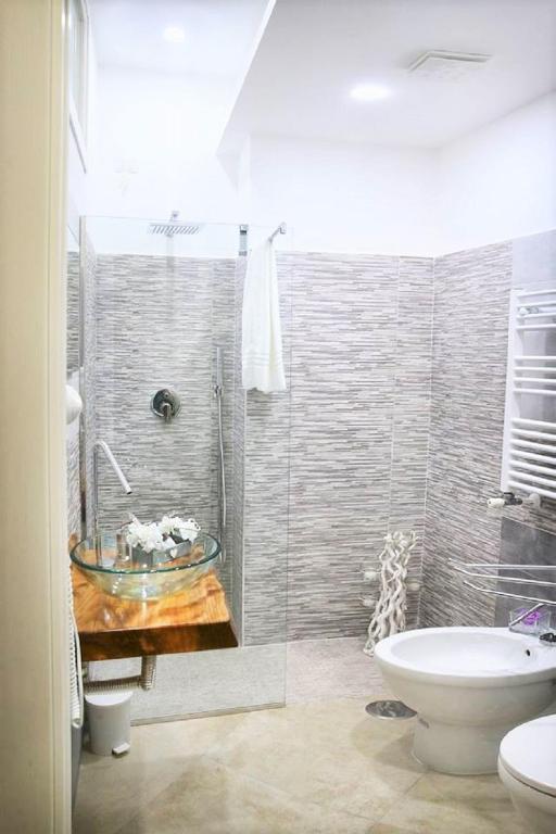 Kúpeľňa v ubytovaní B&B Pompei Olympus