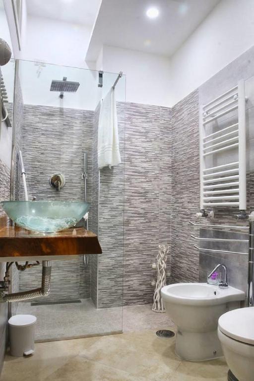 Kúpeľňa v ubytovaní B&B Pompei Olympus