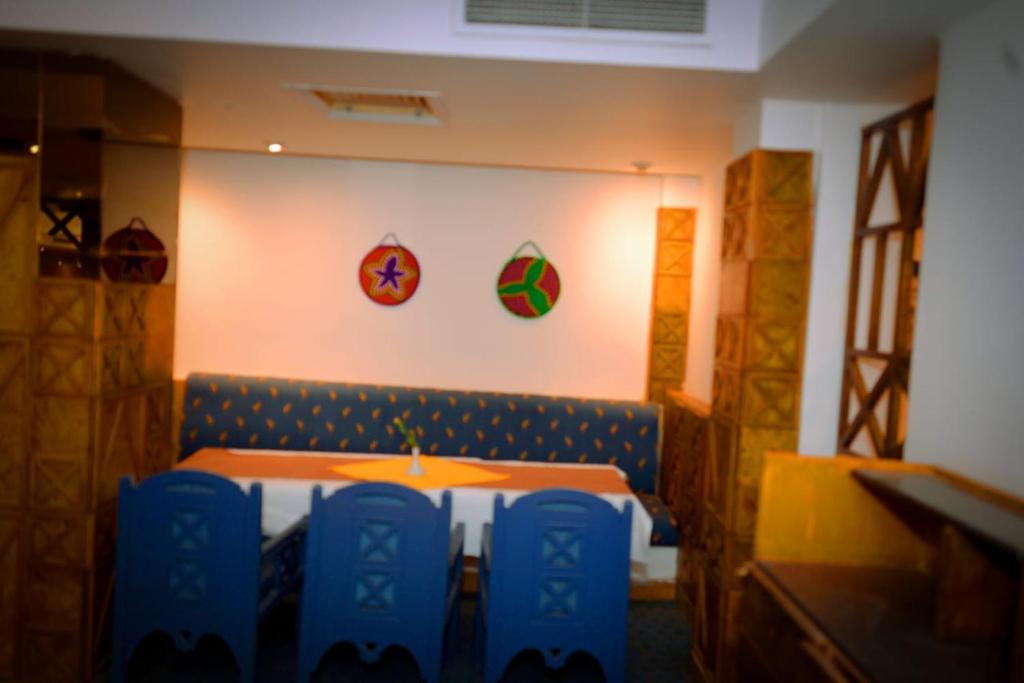 Posezení v ubytování Cleopatra Hotel
