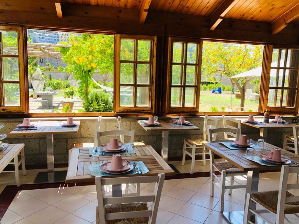 Restaurace v ubytování Casa Lucia