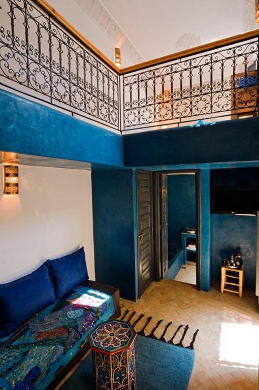 Posezení v ubytování Riad Cinnamon by Marrakech Riad