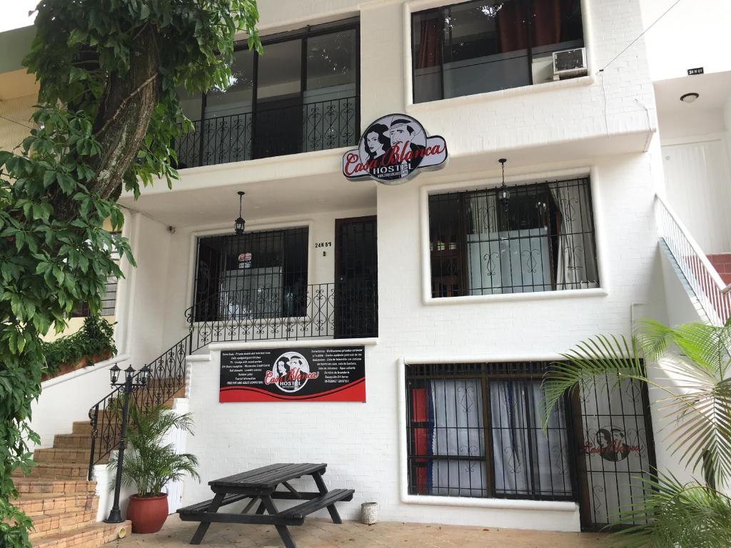 Balkón nebo terasa v ubytování Casablanca Hostel Cali B&B