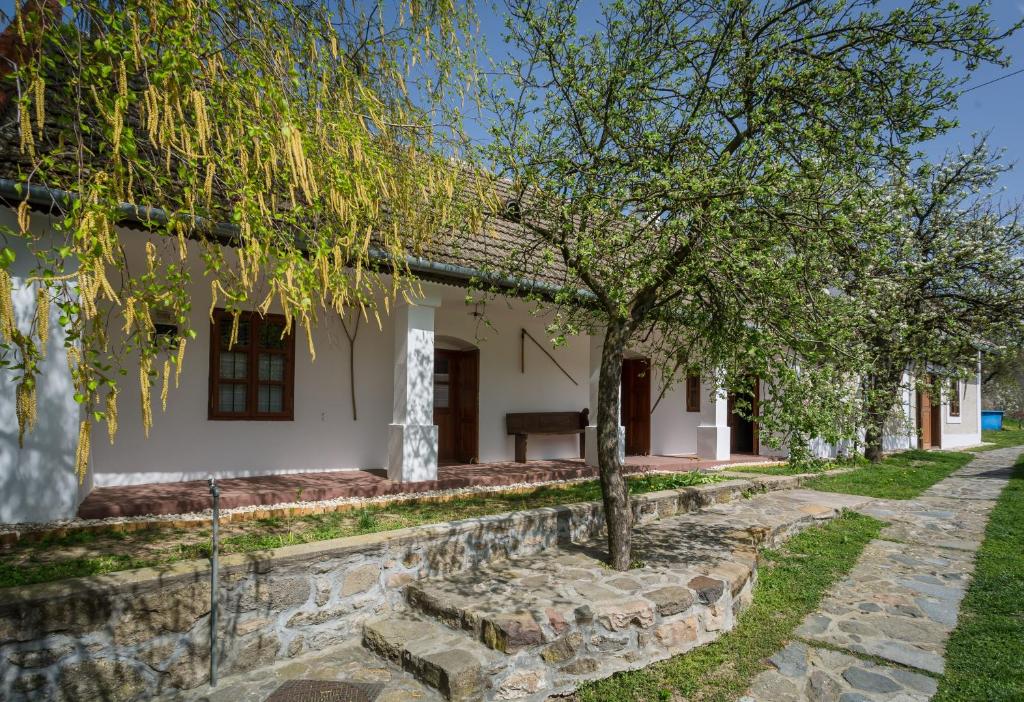 Zahrada ubytování Káli KŐ Apartman