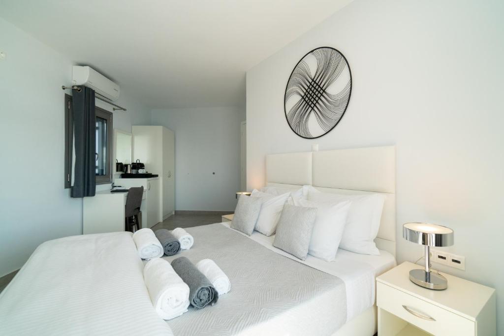 Postel nebo postele na pokoji v ubytování Dardiza Boutique Hotel