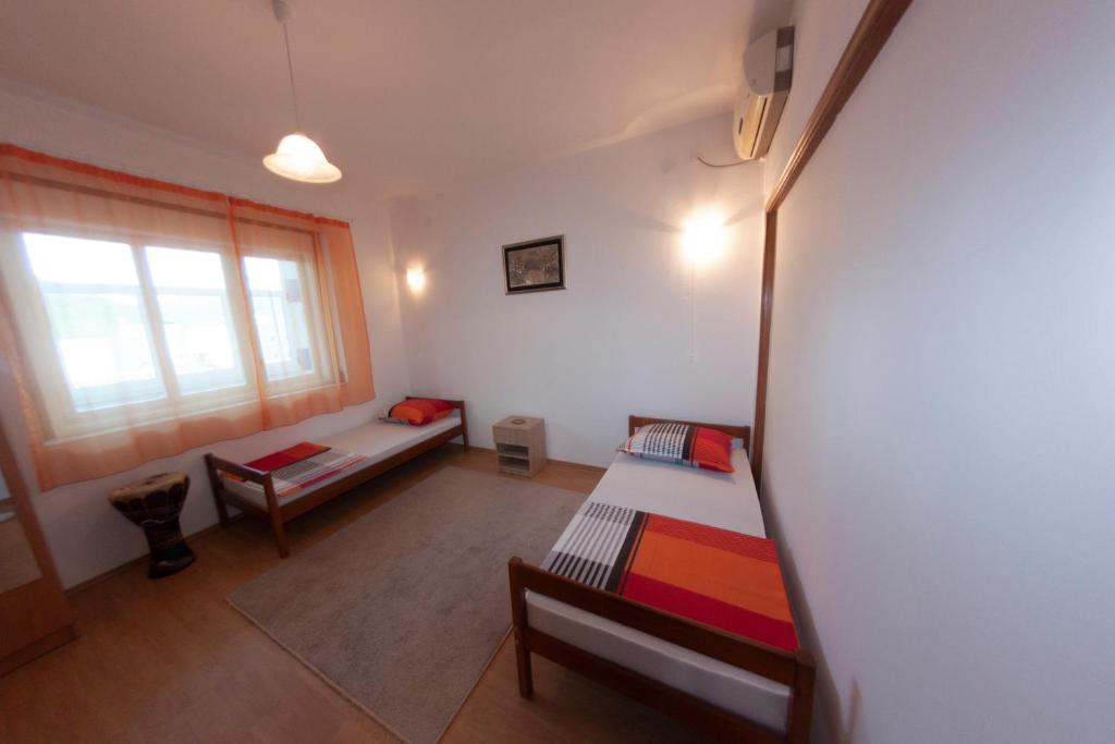 Postel nebo postele na pokoji v ubytování Hostel -Sema
