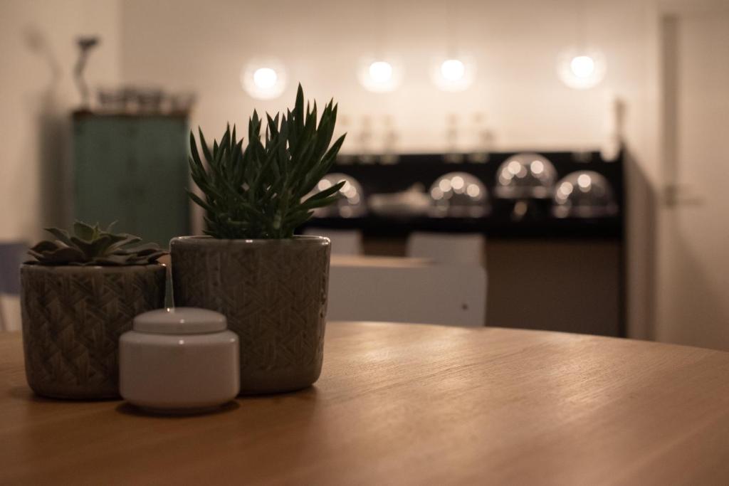 Kuchyň nebo kuchyňský kout v ubytování Hotel Merian