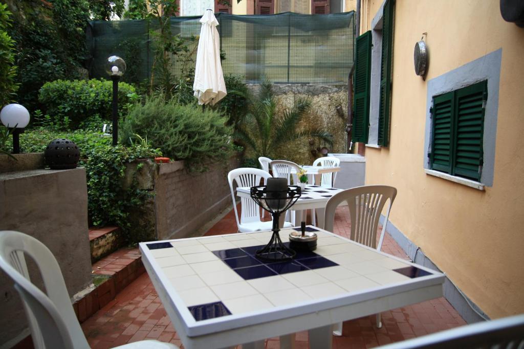 Balkón nebo terasa v ubytování Il Giardino di Gianni