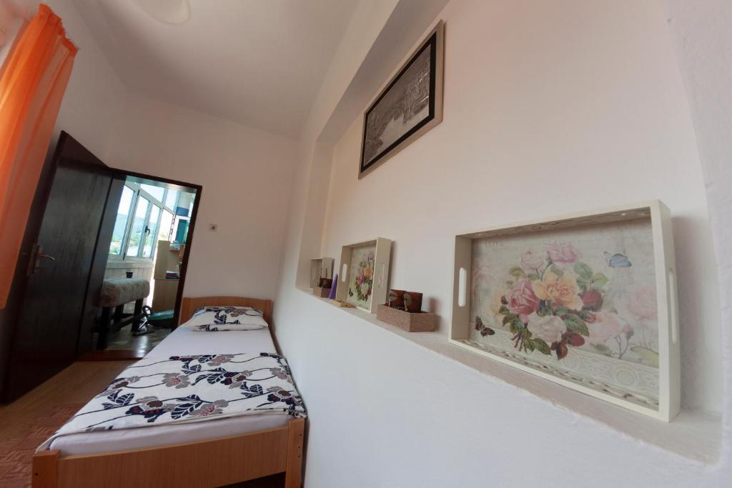 Postel nebo postele na pokoji v ubytování Hostel -Sema
