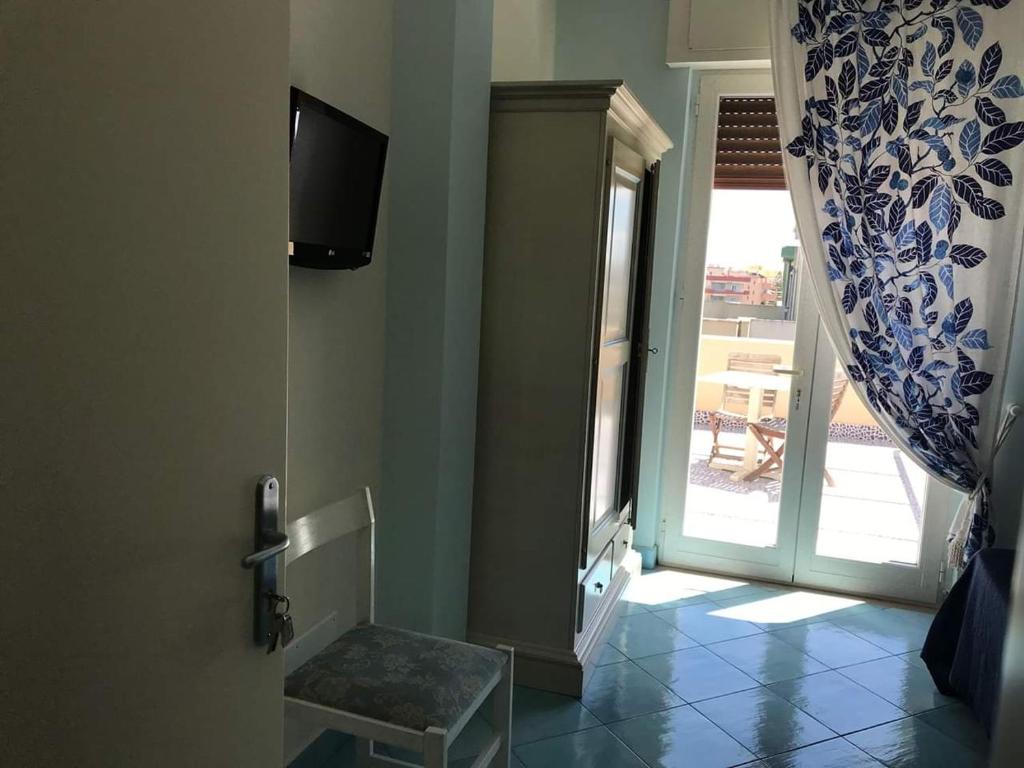 Telewizja i/lub zestaw kina domowego w obiekcie Dimora Di Mare Gallipoli