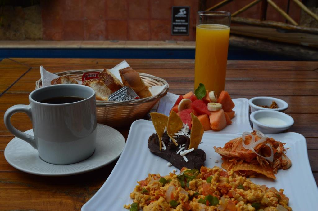 Comida en el hotel o alrededores