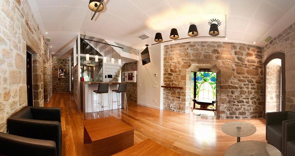 Kuchyň nebo kuchyňský kout v ubytování Hotel Torre Zumeltzegi