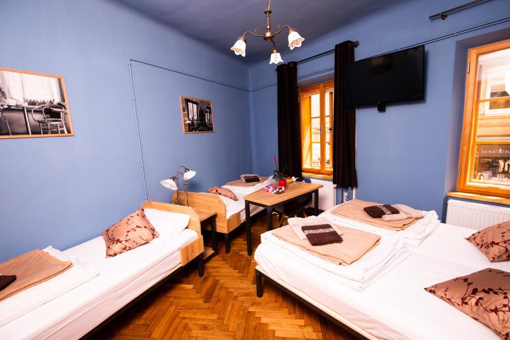 Letto o letti in una camera di Dežnik
