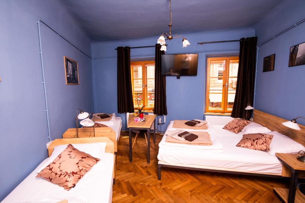 Letto o letti in una camera di Dežnik