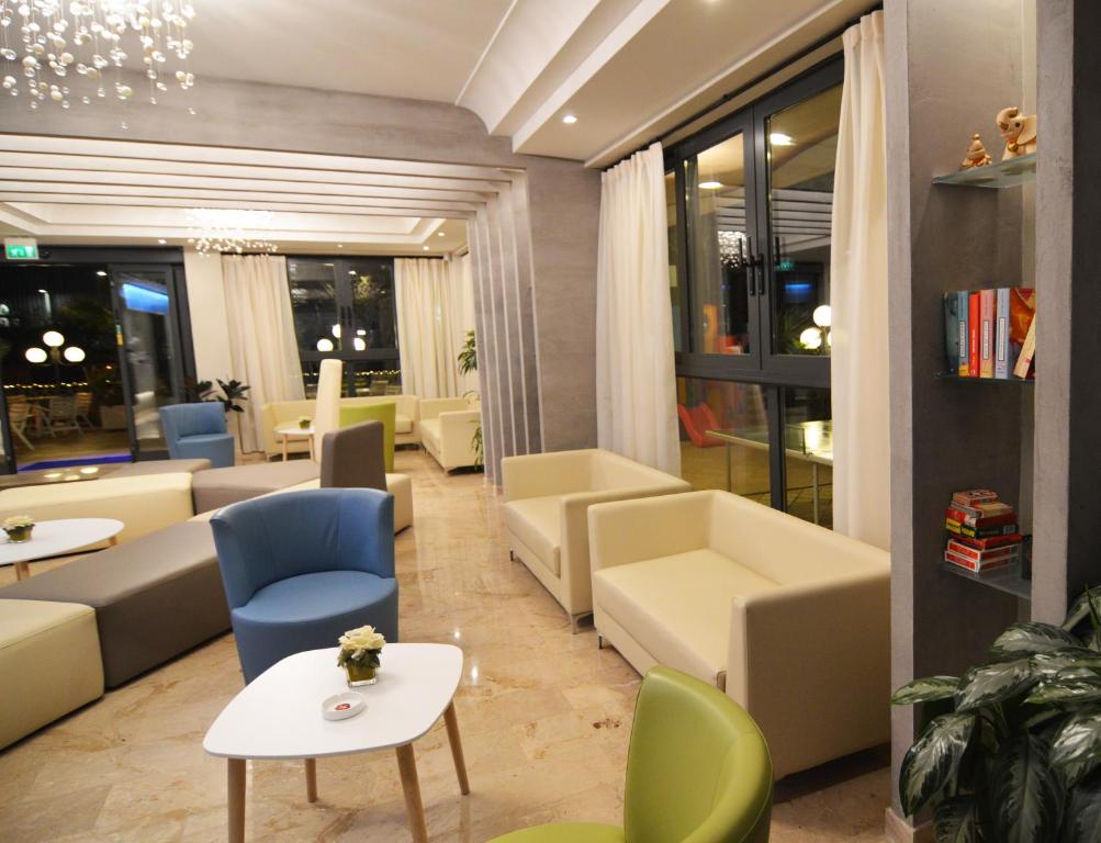 Posezení v ubytování Hotel Adele