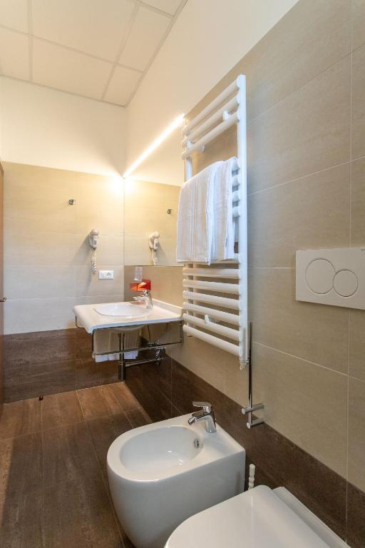 Koupelna v ubytování Hotel Venezia e la Villetta