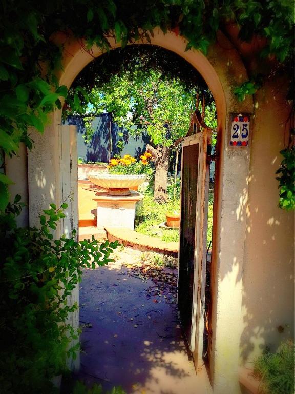 Zahrada ubytování Casa Magnolia