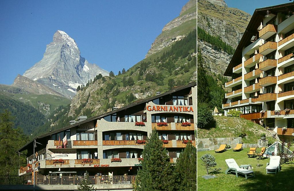 Nespecifikovaný výhled na hory nebo výhled na hory při pohledu z hotelu
