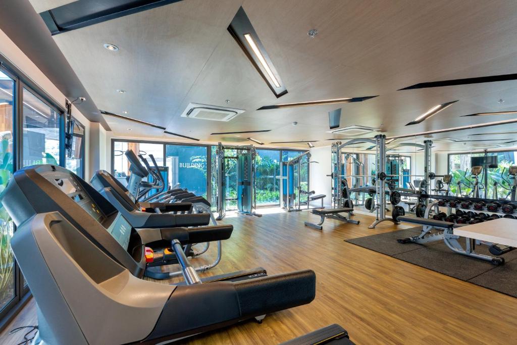 Fitness centrum a/nebo fitness zařízení v ubytování The Nature Phuket - SHA Extra Plus
