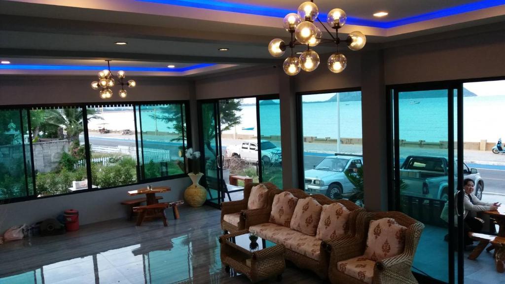 Posezení v ubytování Zea Zide Hotel