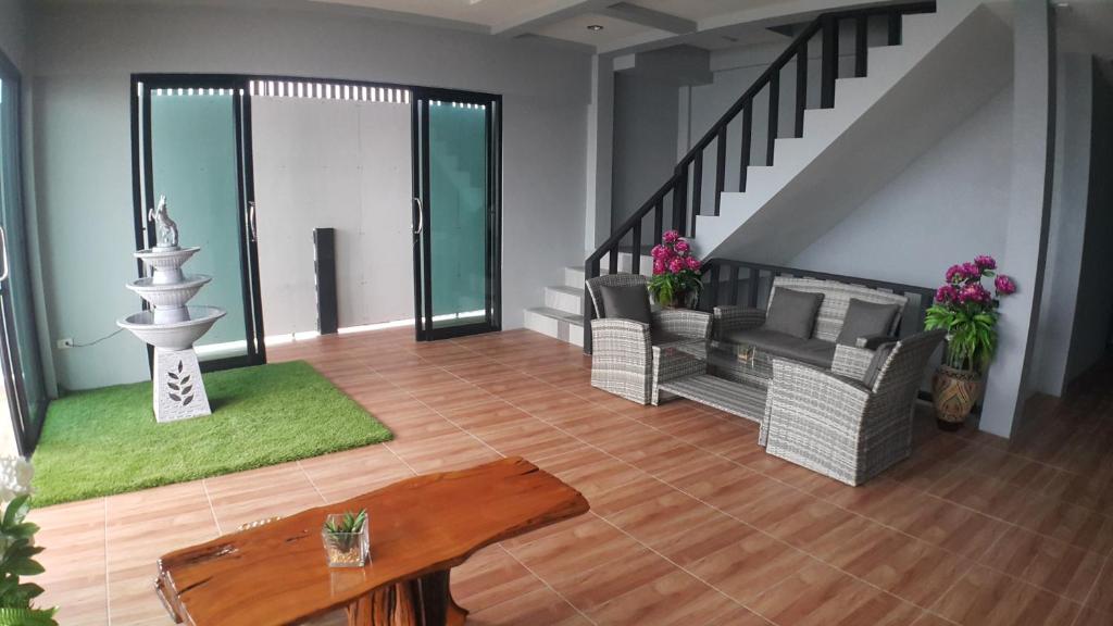 Posezení v ubytování Zea Zide Hotel