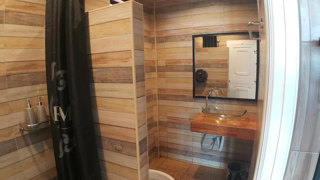 Koupelna v ubytování Zea Zide Hotel