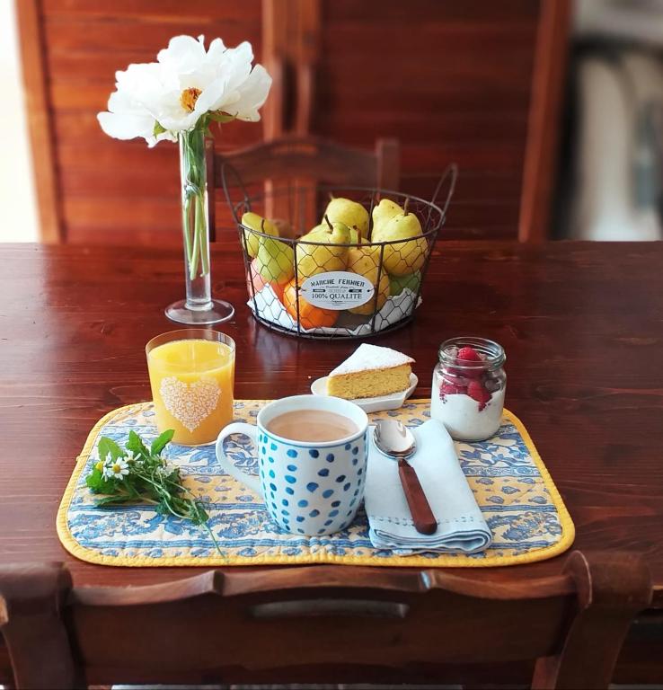 Cibo presso il bed & breakfast o nelle vicinanze