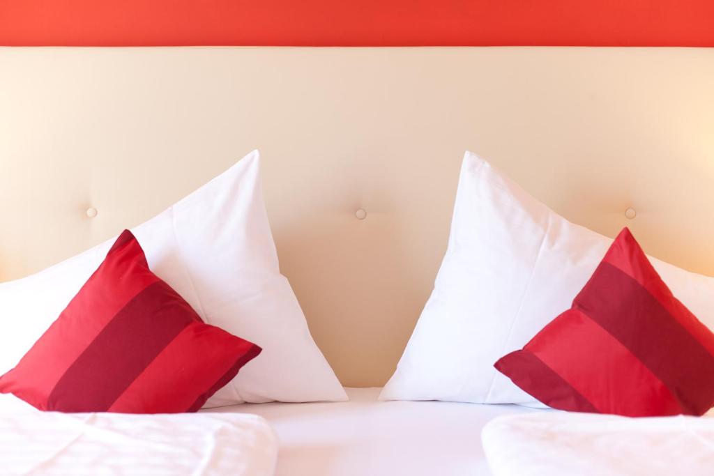 Postel nebo postele na pokoji v ubytování Hotel & Appartement Valtnaungut