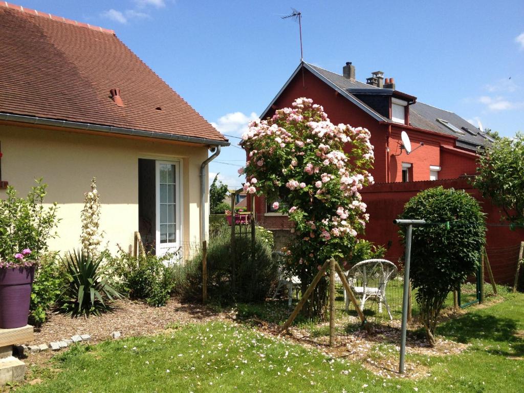 Zahrada ubytování Chambres d'Ault