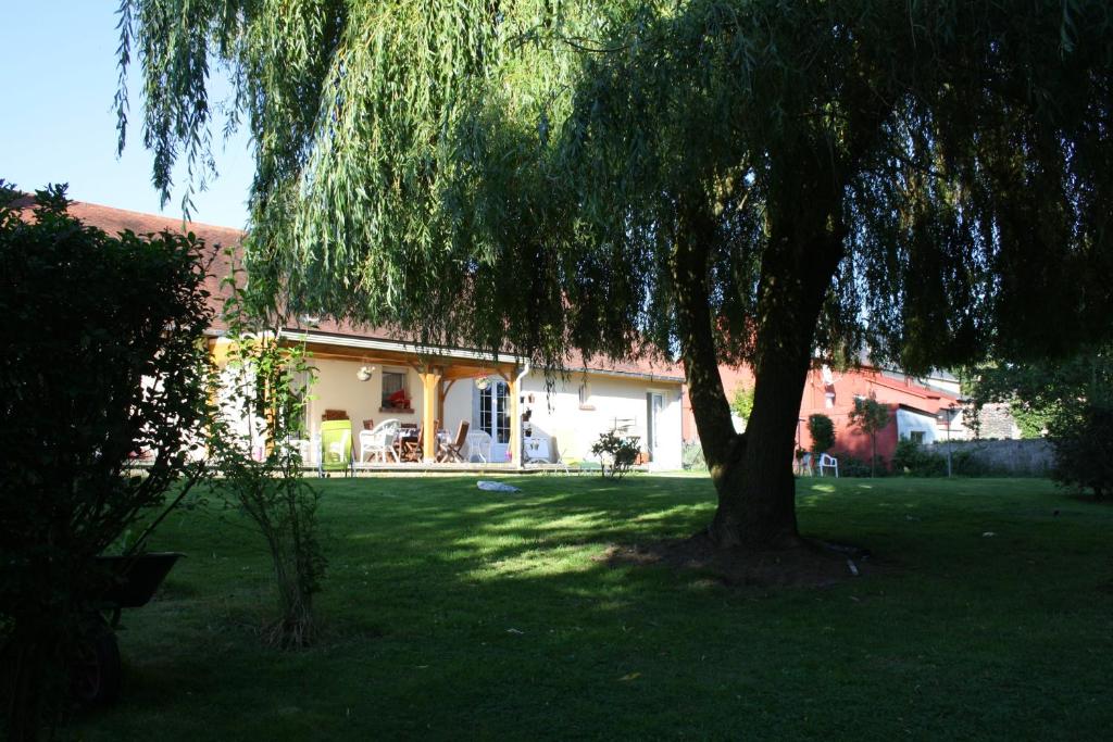 Zahrada ubytování Chambres d'Ault