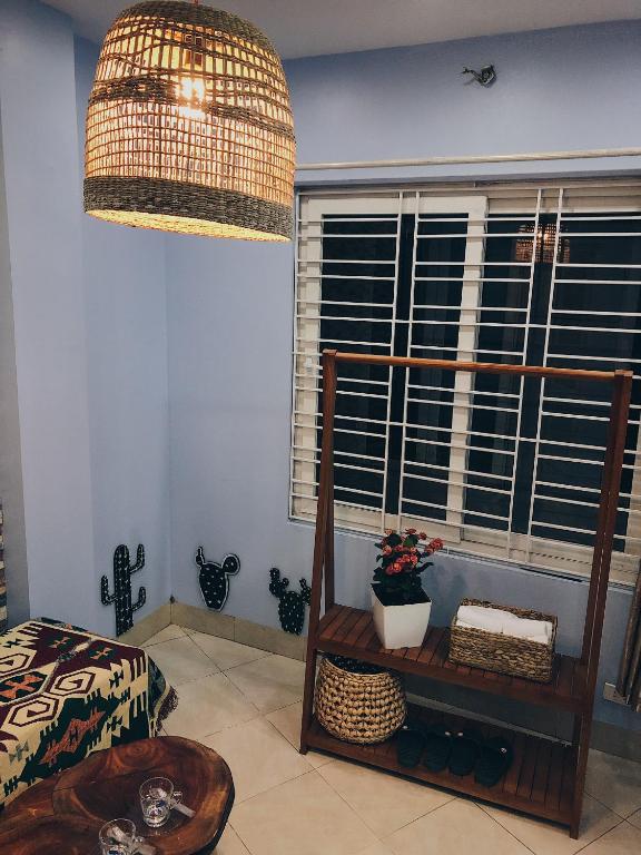 Posezení v ubytování Cactus Homestay