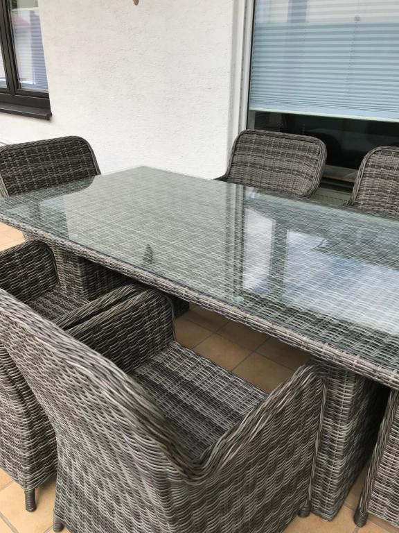 Posezení v ubytování xxl Apartment Sinsheim