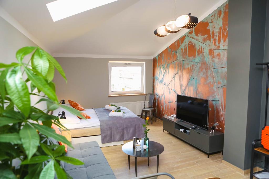 Posedenie v ubytovaní Apartamenty Centrum
