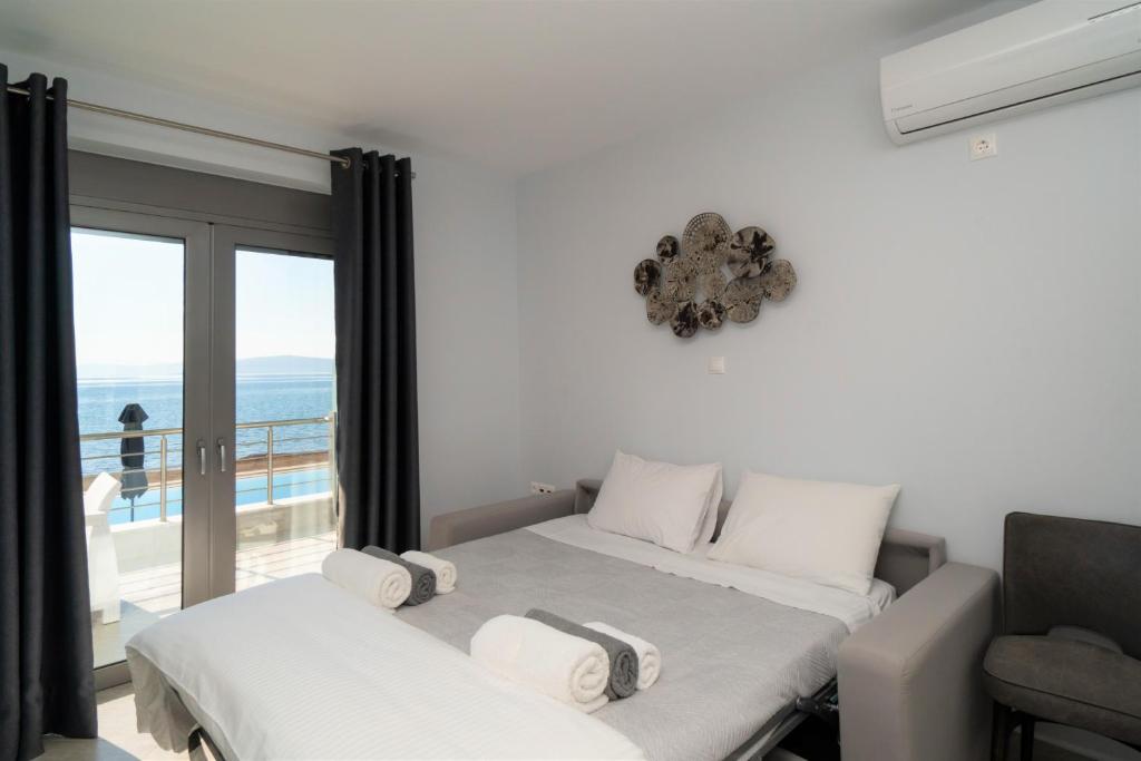 Postel nebo postele na pokoji v ubytování Dardiza Boutique Hotel