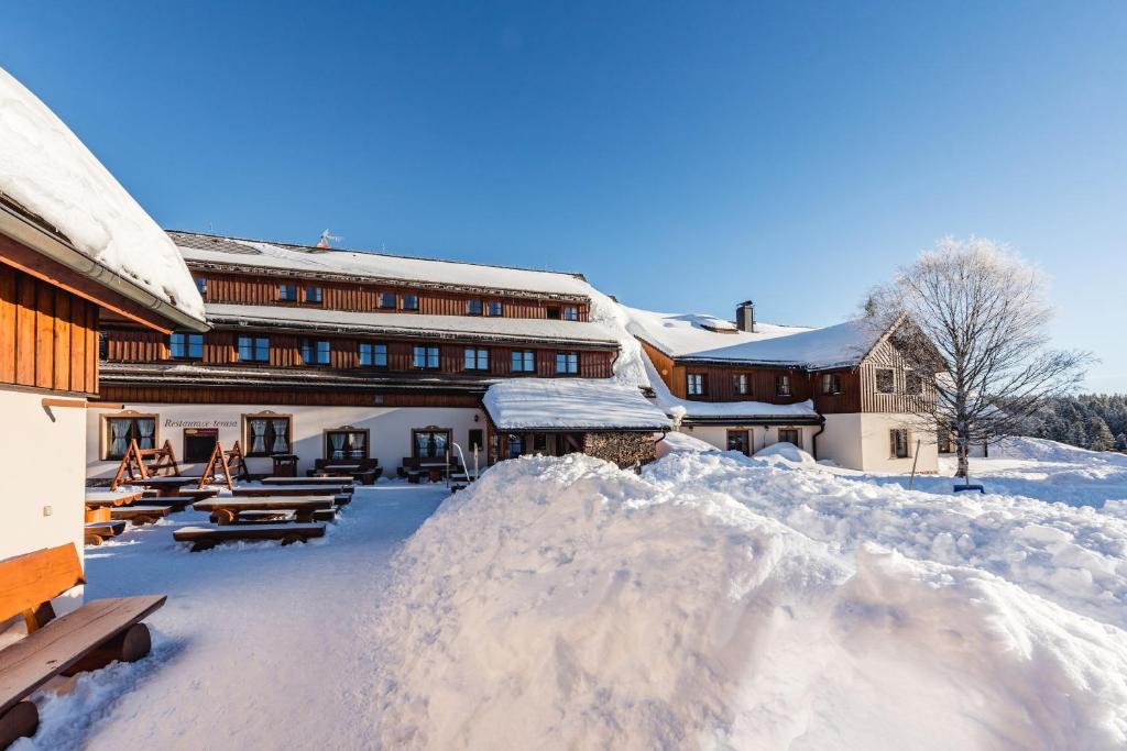 Obiekt Hotel Rankl zimą