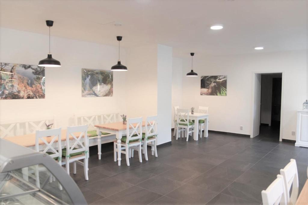 Restaurace v ubytování JM Apartments