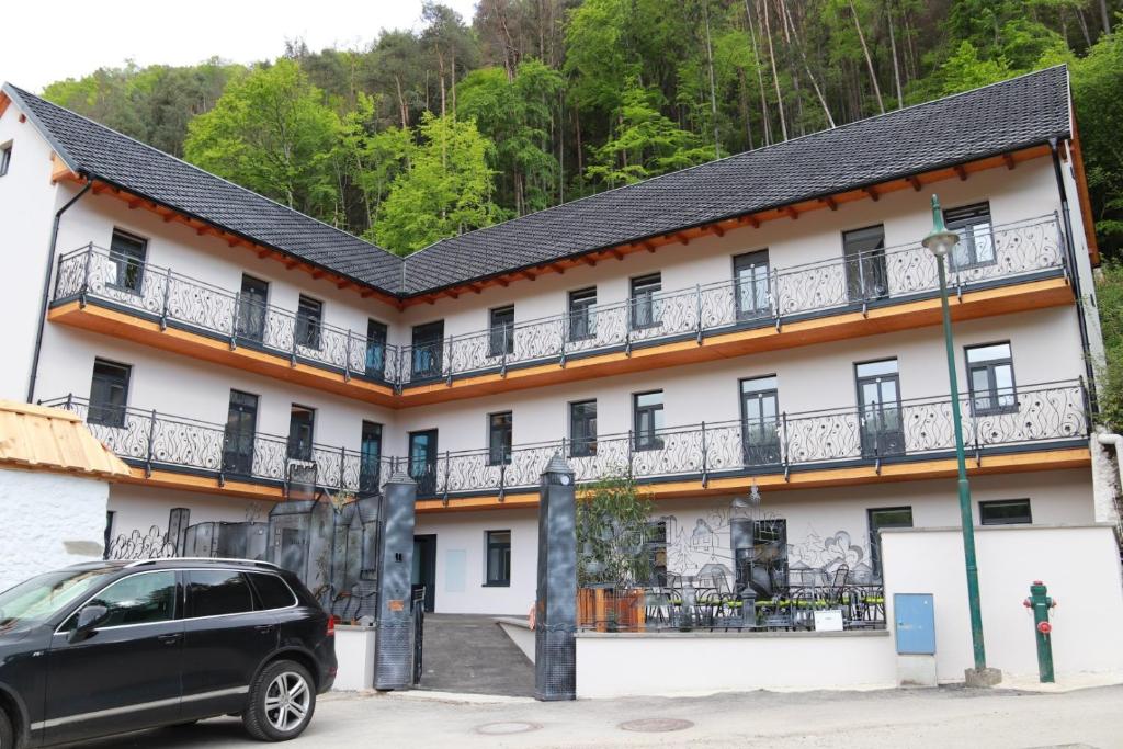 Budova, kde se hotel nachází
