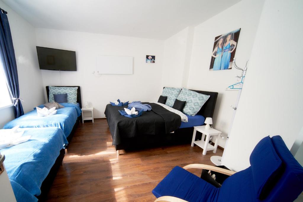 Bluestars Family - Apartment With Shower