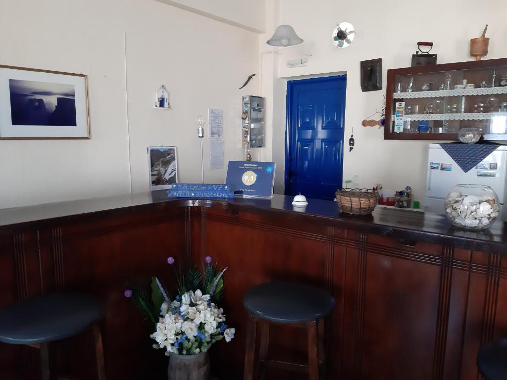 Lounge nebo bar v ubytování Villa Firostefani
