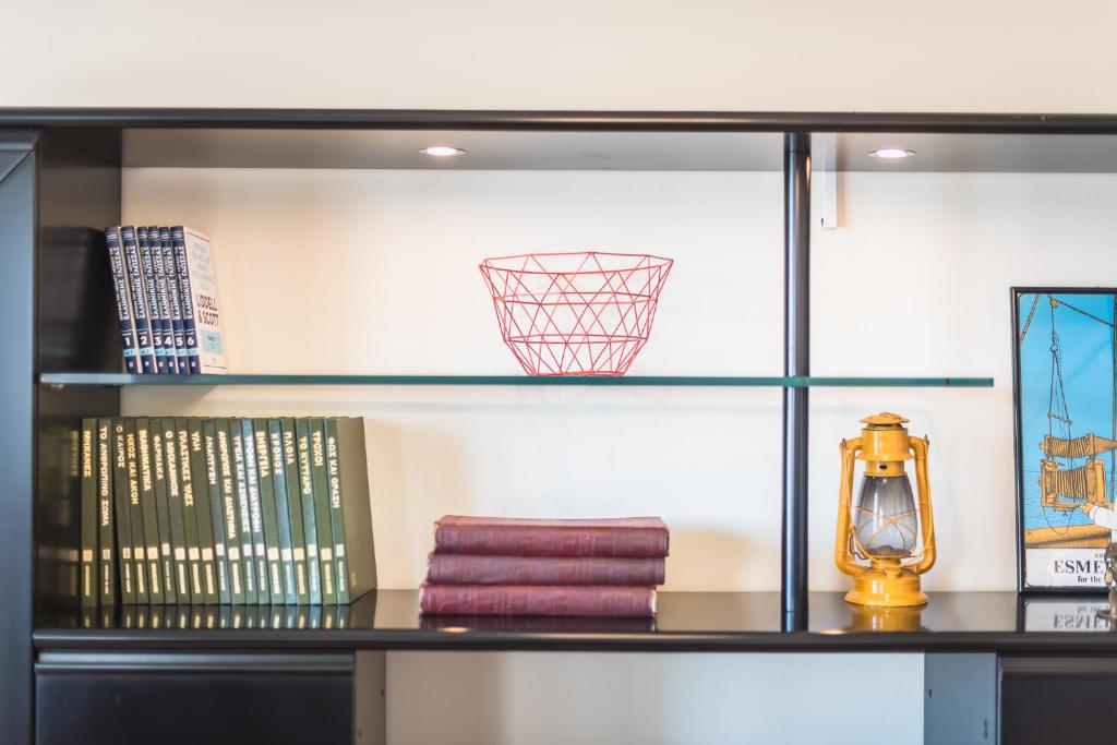 Część wypoczynkowa w obiekcie ATHENStay Penthouse Suite