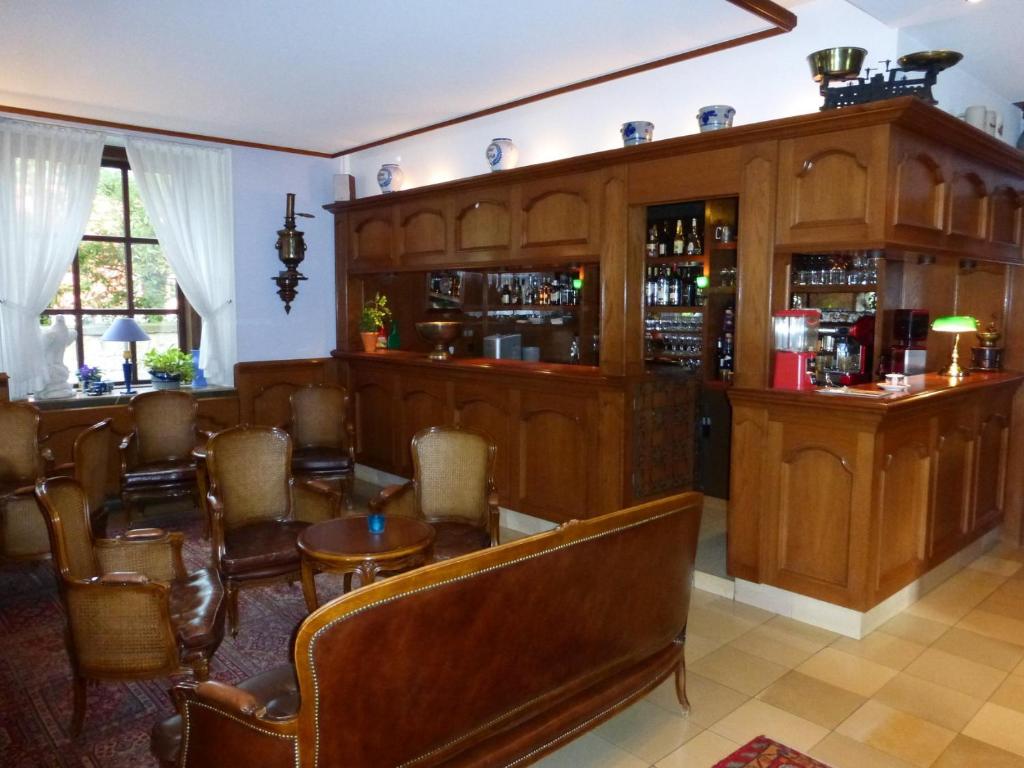 Lounge nebo bar v ubytování Hotel du Parc