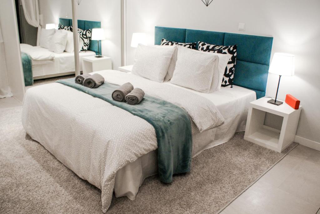 Posteľ alebo postele v izbe v ubytovaní Cozy Studio perfect for couples, Cracow Old Town