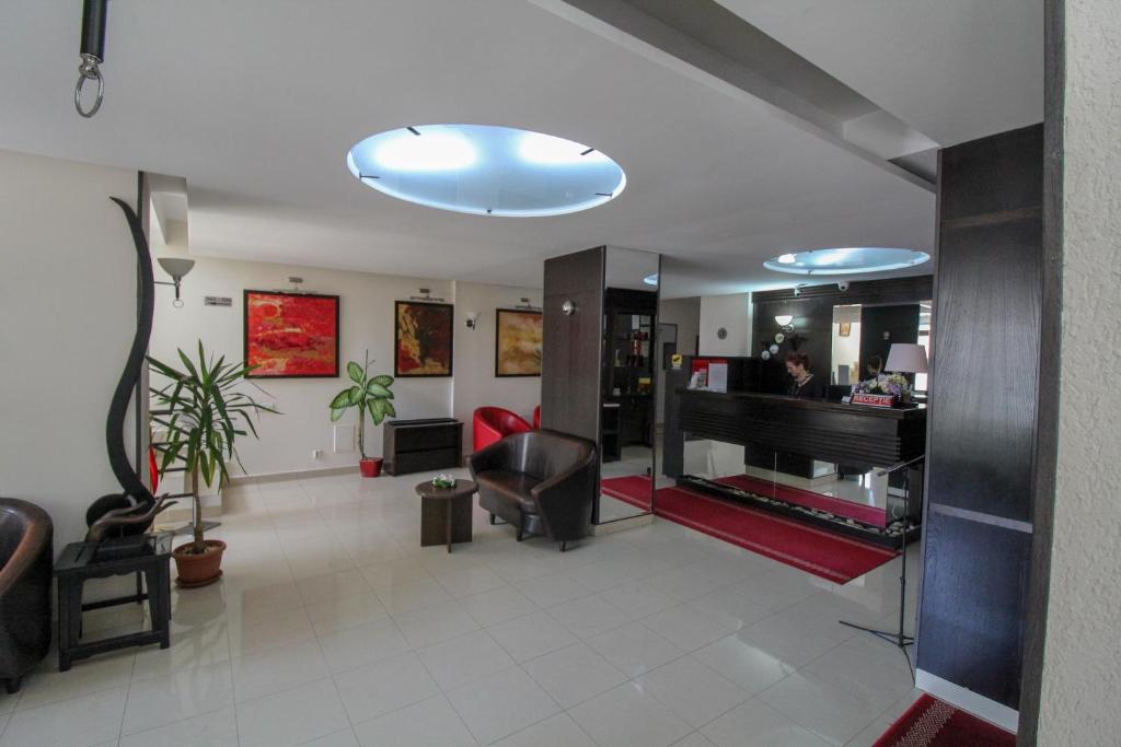 Posezení v ubytování Hotel Razvan