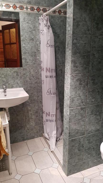 Koupelna v ubytování Noclegi Silesia
