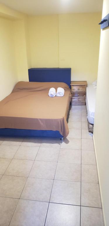 Voodi või voodid majutusasutuse Hostel Mamallena toas